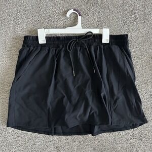 Kona Sol Women's Quick Dry Board Skirt with Pockets - Black‎ Size XL